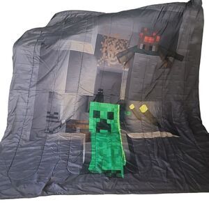 Mincraft twin comforter